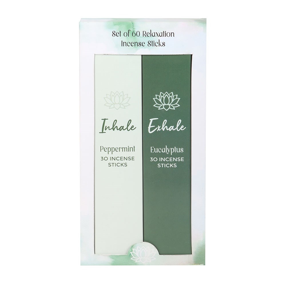 Something Different - Set of 2 Inhale Exhale Incense Stick Packs Incense sticks - White